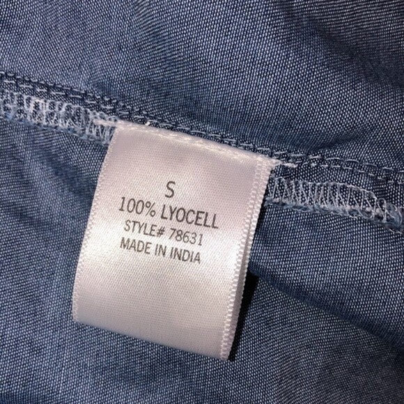 HARPER Heritage size small chambray shirt dress - Picture 5 of 5